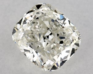 This cushion modified cut 1 carat I color si1 clarity has a diamond grading report from GIA